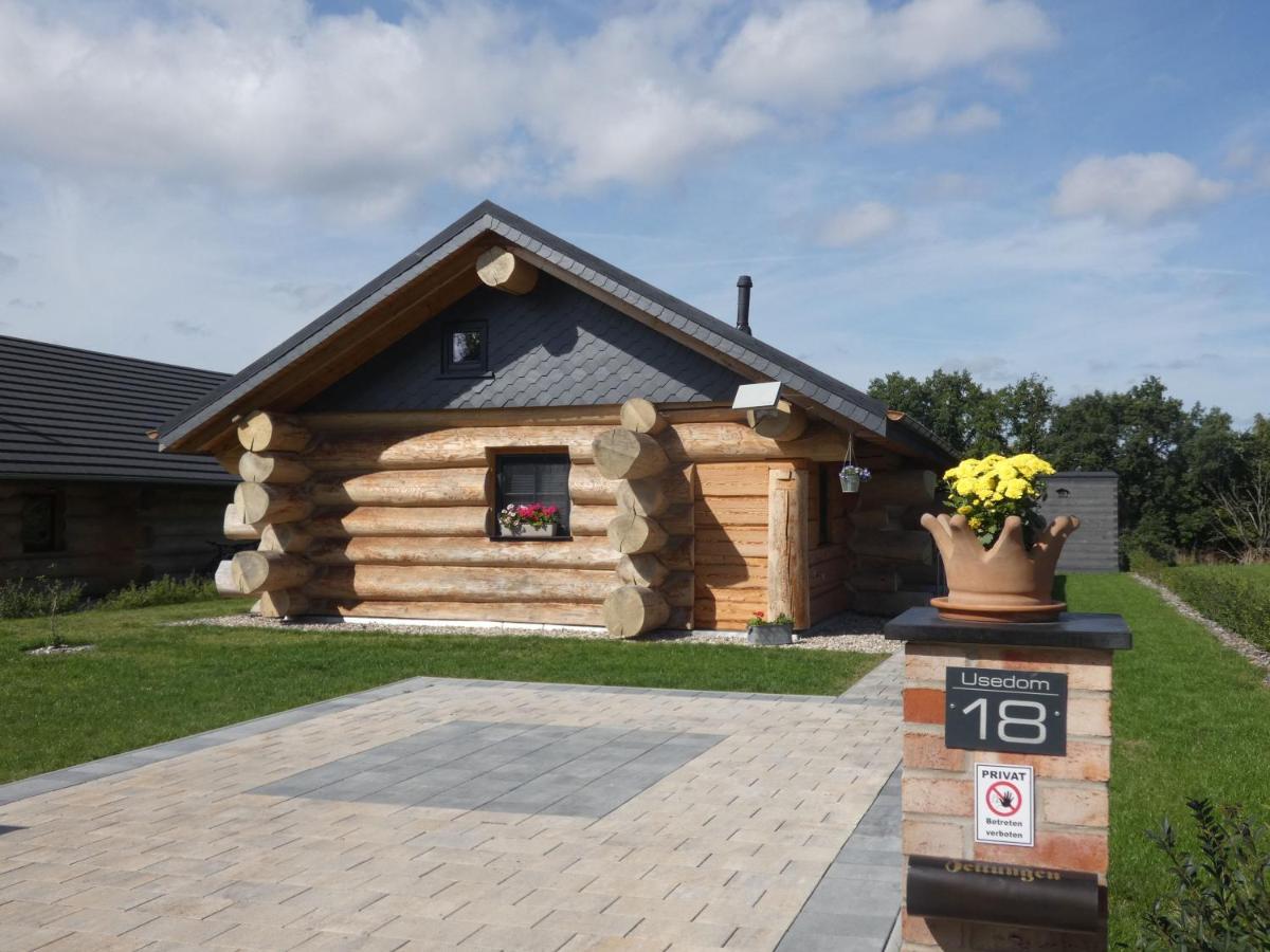 Naturstammhaus Tollensesee Groß Nemerow Екстериор снимка